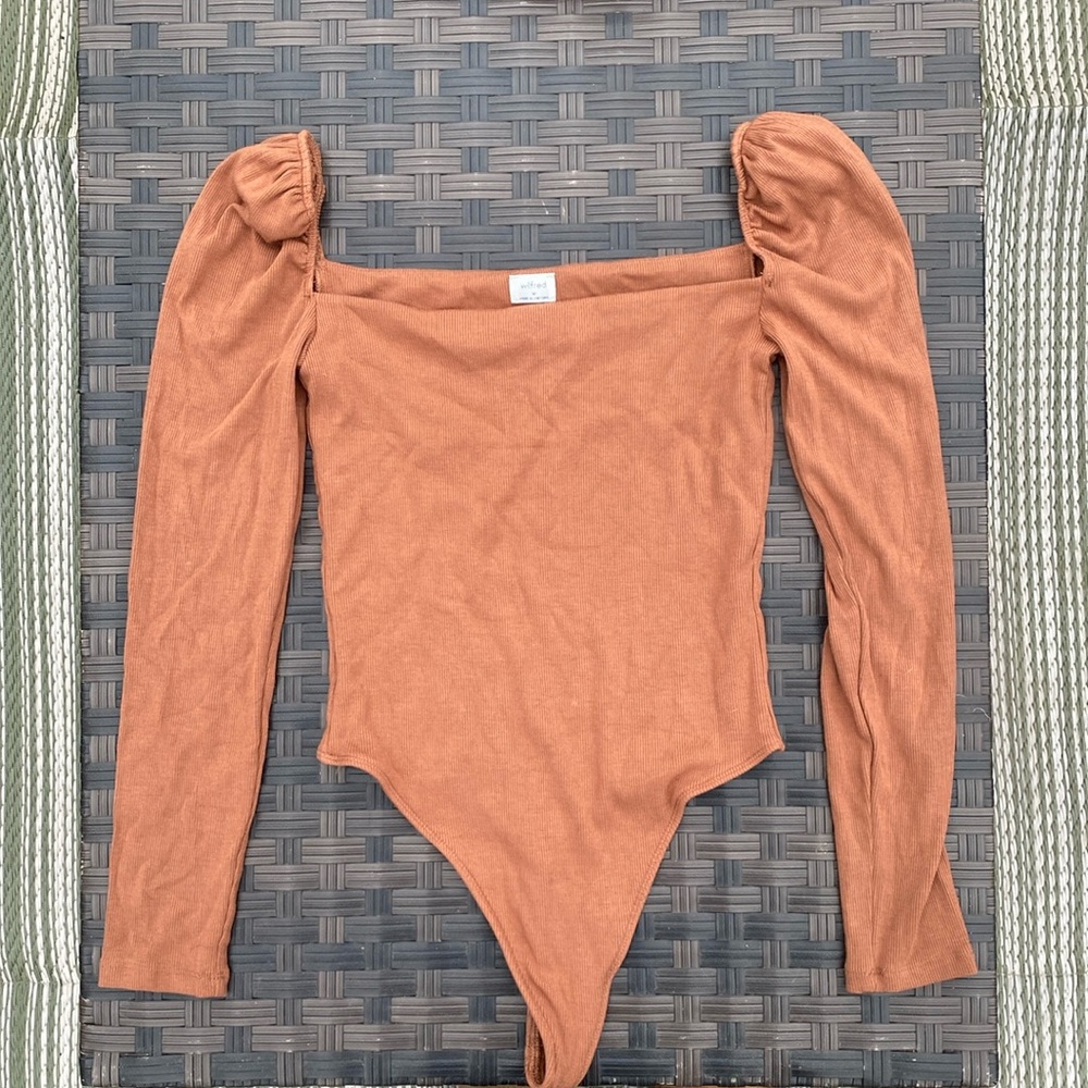 Aritzia Wilfred Thong Bodysuit